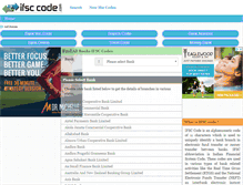 Tablet Screenshot of ifsccode.com